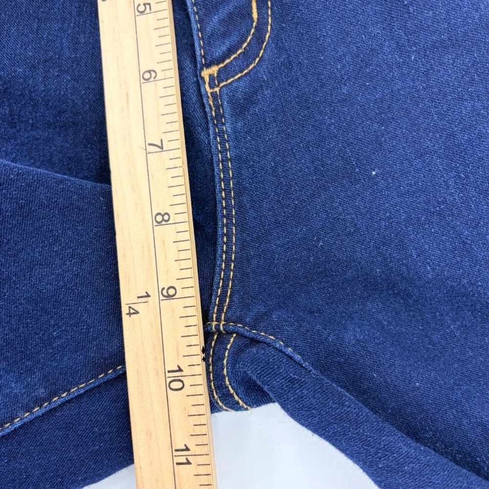 Michael Kors Dillon Relaxed Jeans Size 2 Dark Wash Stretch‎ Denim Blue